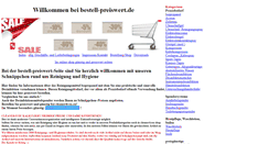 Desktop Screenshot of bestell-preiswert.de